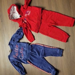 Track suit bundle sweat suit Tommy Hilfiger 18mo